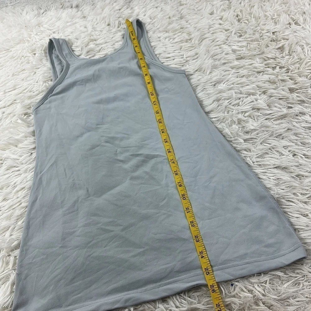 Lululemon Front Racer Tank Silver